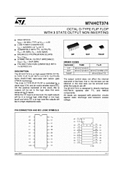 DataSheet M74HCT374 pdf